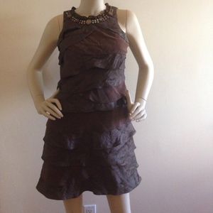 Embellished tiered dress!